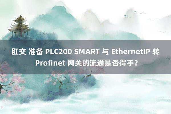 肛交 准备 PLC200 SMART 与 EthernetIP 转 Profinet 网关的流通是否得手？